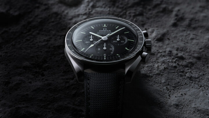montre omega speed master - montre lune