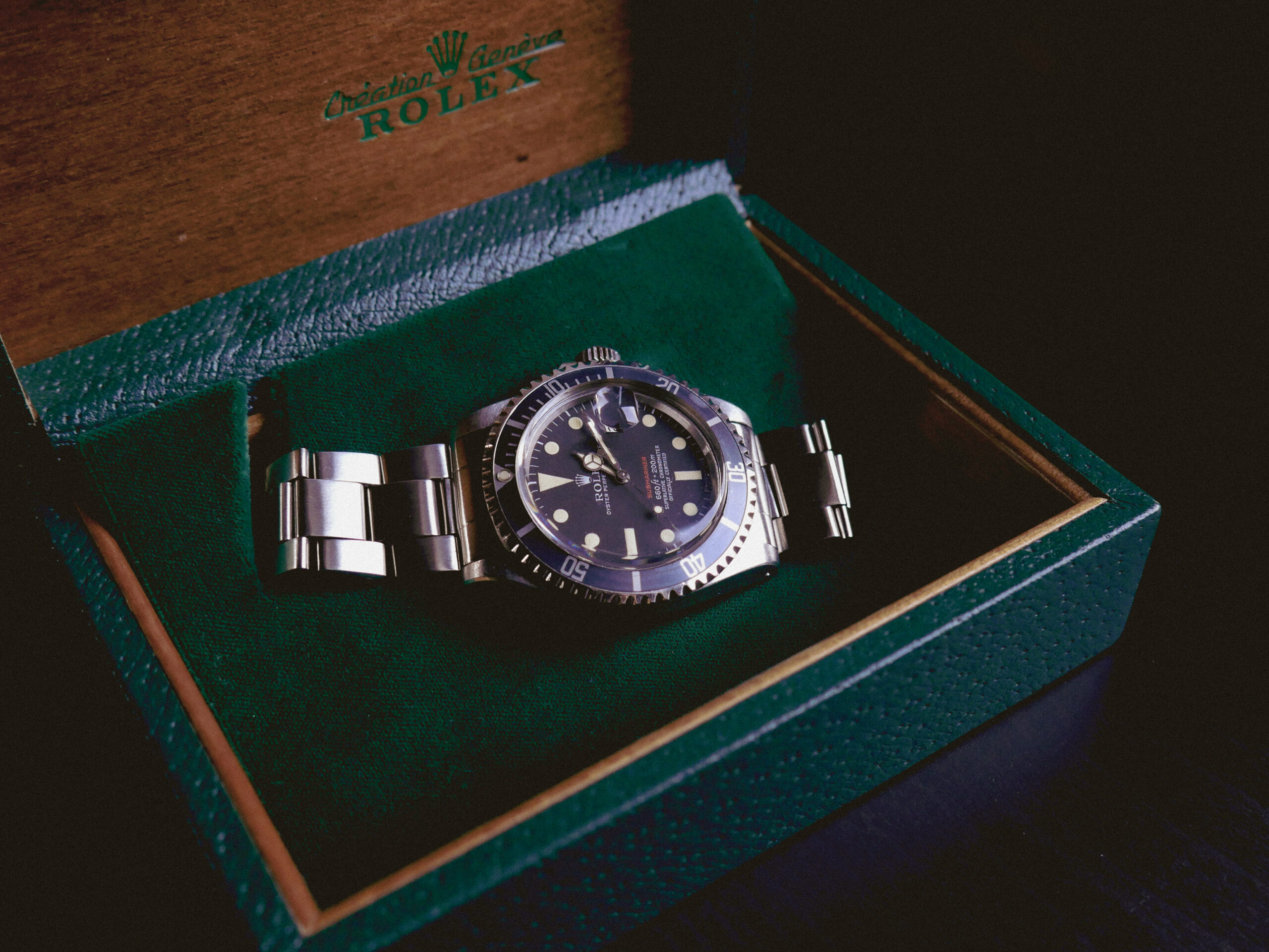 rolex red 5513