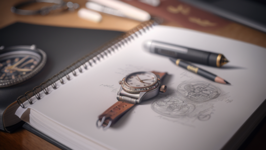 illustration design horloger