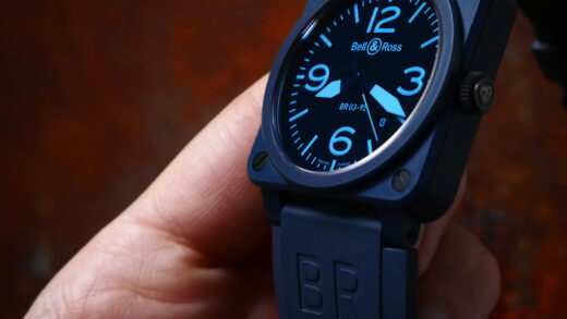 montre bell&ross br02 blue ceramic