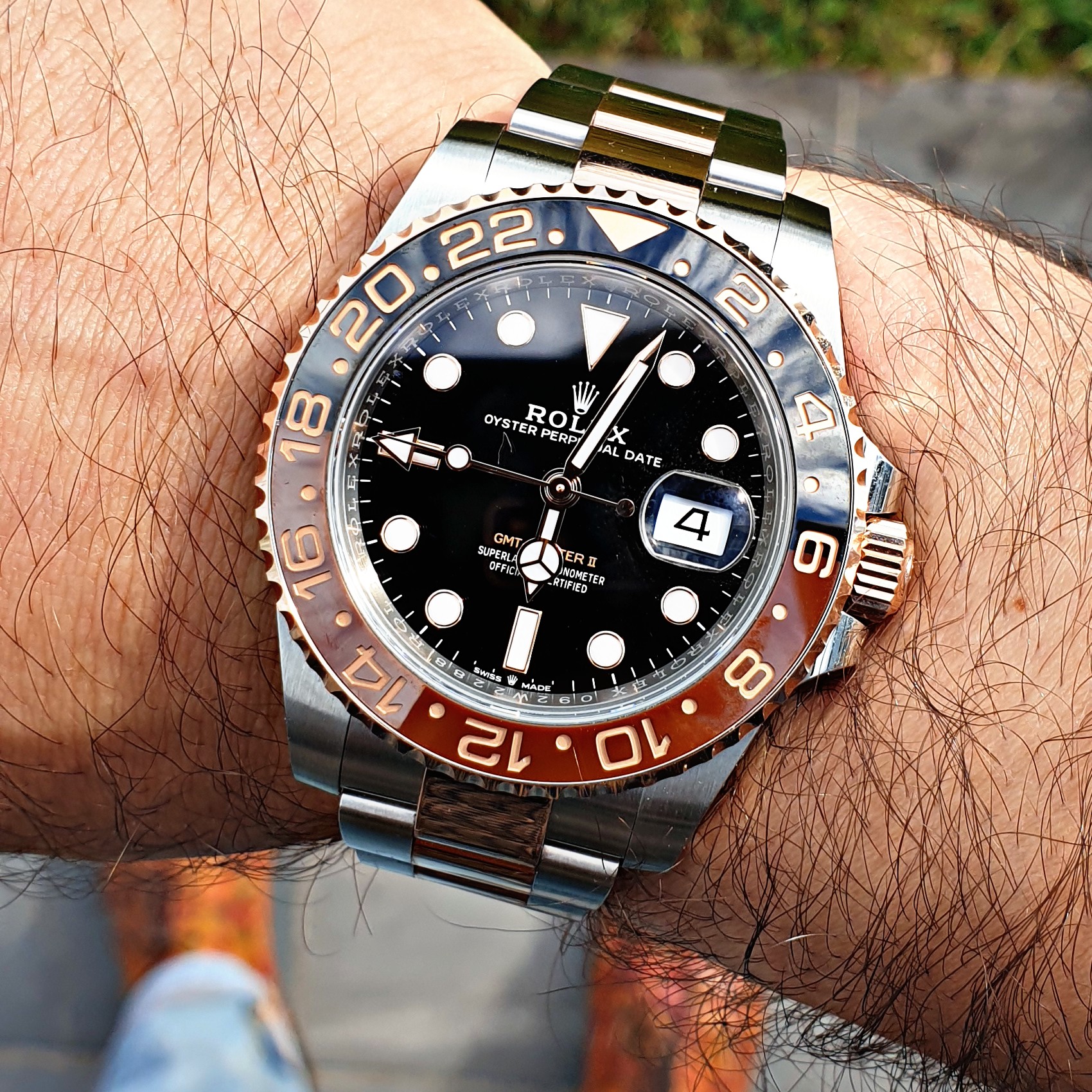 Rolex GMT MASTER 2 rootbear