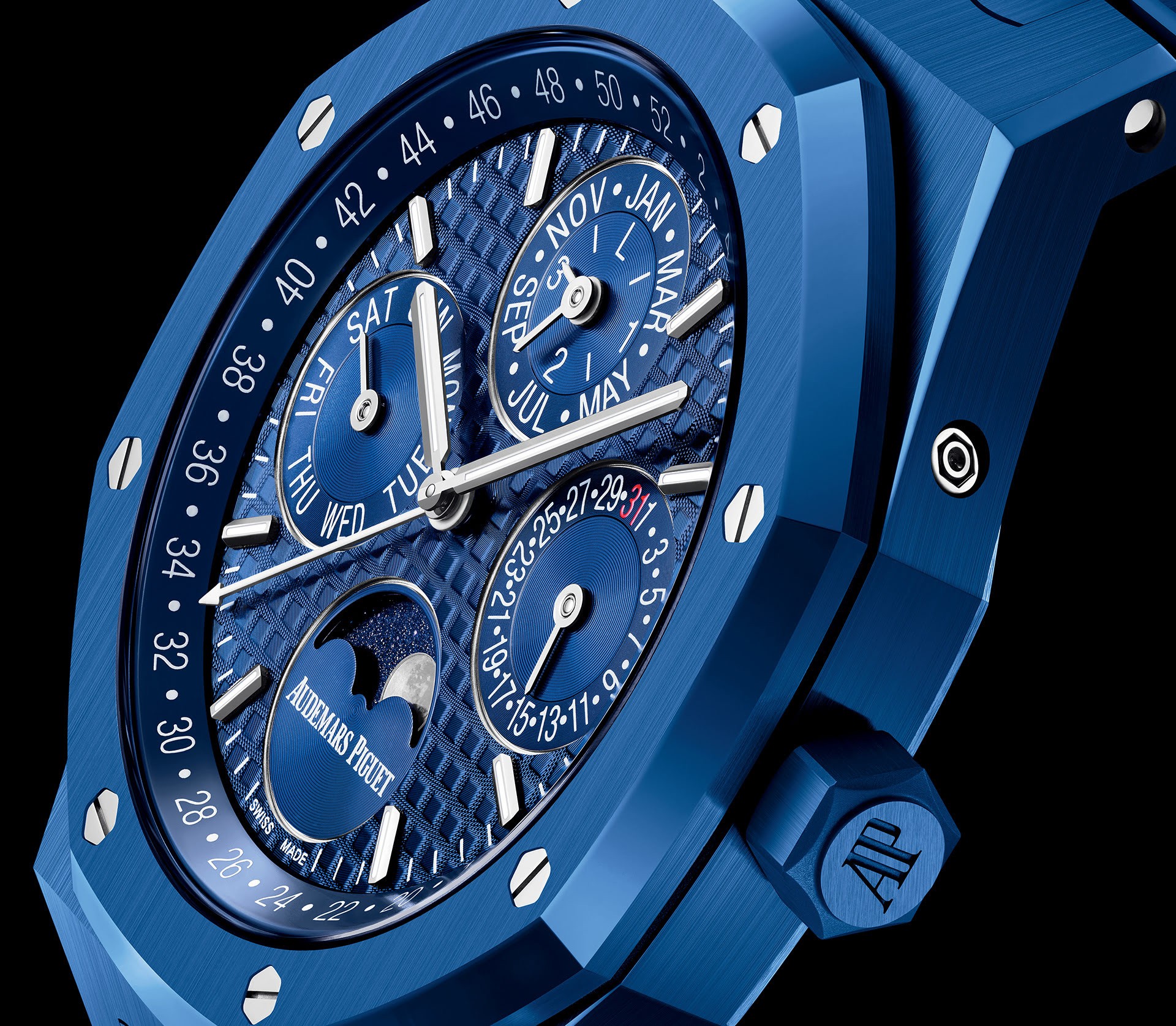 audemars piguet royal oak blue ceramic