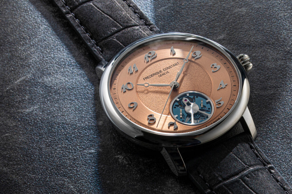 Montre Frédérique Constant Slimline monolithic avec Revolution