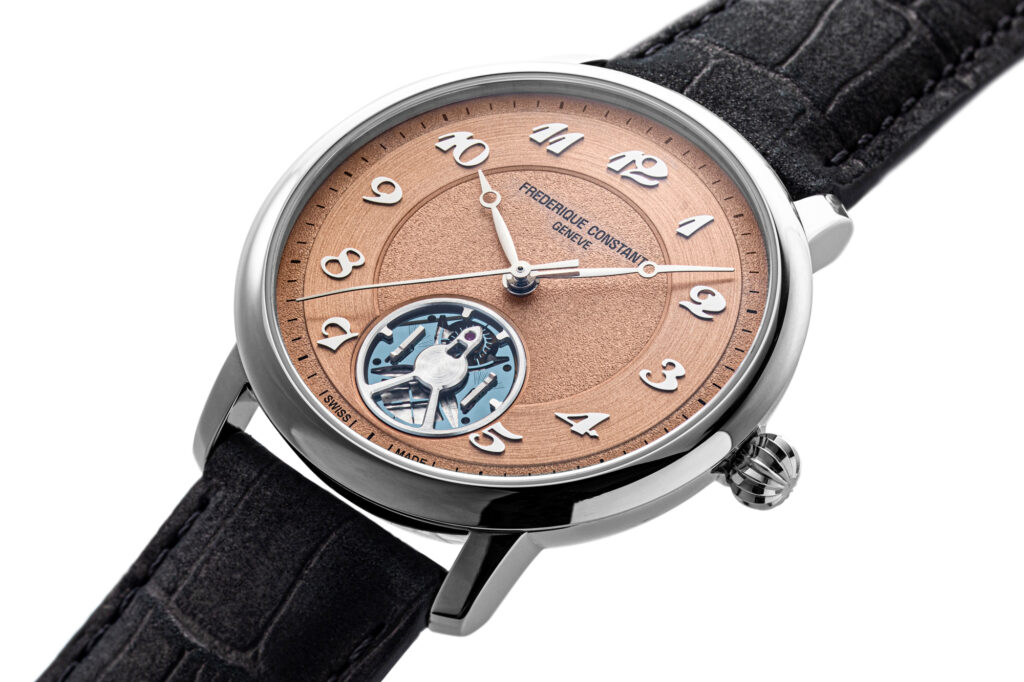 Montre Frédérique Constant Slimline monolithic avec Revolution