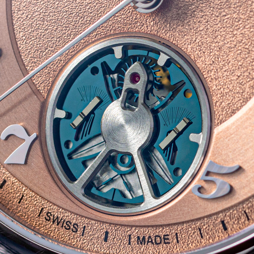 detail - 
Montre Frédérique Constant Slimline monolithic avec Revolution